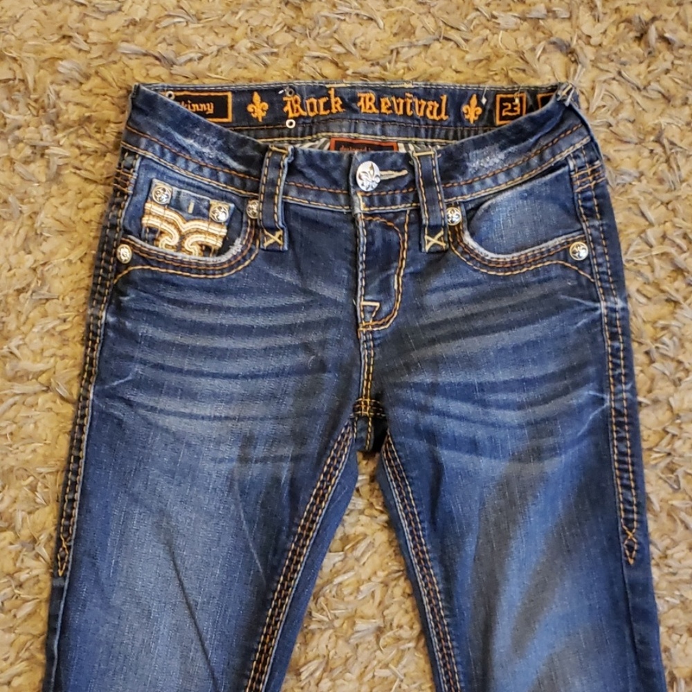 Women's Rock Rivival Skinny Jeans